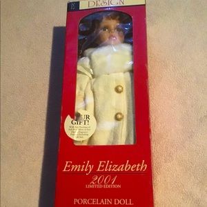 Paul Sabastian Design 2001 Limited Edition Emily Elizabeth Porcelain Doll
